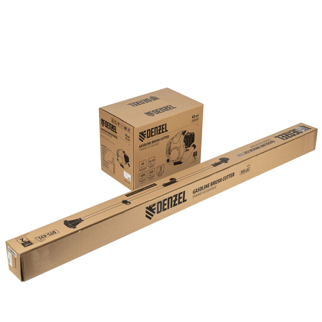 Триммер бензиновый DTS-43S, 43 см3, разъемная штанга, состоит из 2 частей Denzel в Ижевске Триммер бензиновый DTS-43S, 43 см3, разъемная штанга, состоит из 2 частей Denzel в Ижевске