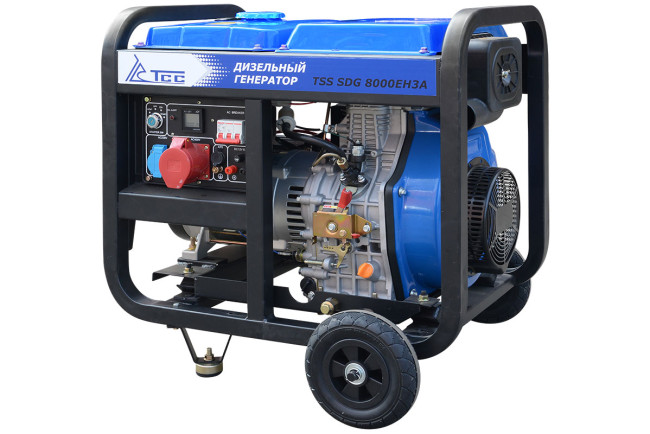 Дизель генератор TSS SDG 8000EH3A в кожухе МК-2.1 в Ижевске