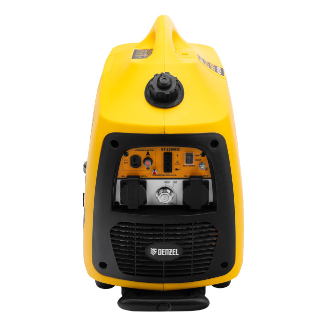 Генератор инверторный GT-3200iSE, 3.2 кВт, 230 В, бак 6 л, закрытый корпус, электростартер Denzel в Ижевске
