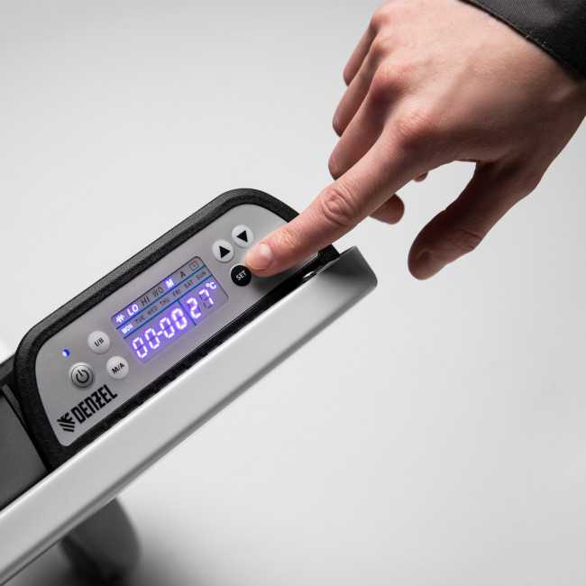 Конвектор гибридный электрический HybridX-1500, ИК нагреватель, цифровой термостат Denzel в Ижевске Конвектор гибридный электрический HybridX-1500, ИК нагреватель, цифровой термостат Denzel в Ижевске