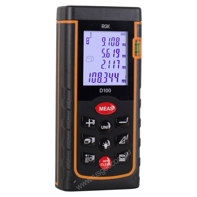 Лазерный дальномер RGK D100 (с поверкой) в Ижевске