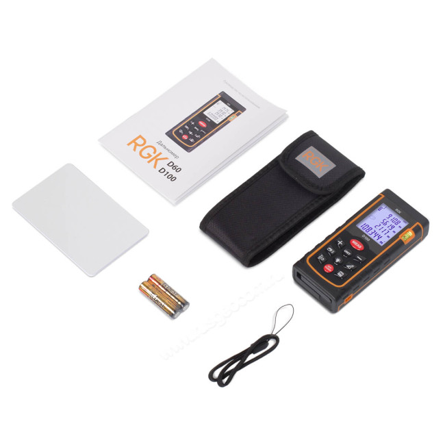 Лазерный дальномер RGK D100 (с поверкой) в Ижевске