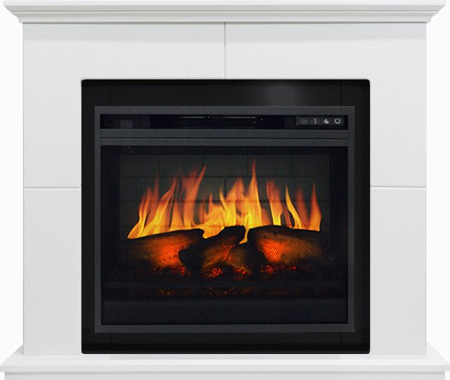 Каминокомплект Suite - Белый с очагом Vision 23 EF LED 3D FX в Ижевске