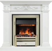 Каминокомплект Verona - Белый дуб с очагом Cavendish Каминокомплект Verona - Белый дуб с очагом Cavendish