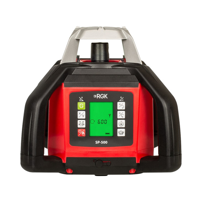 Комплект: ротационный нивелир RGK SP-500 + штатив RGK SH-170 рейка RGK LR-2 в Ижевске
