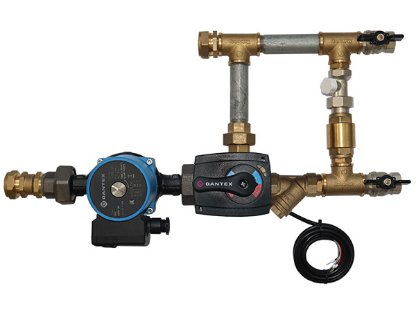 Смесительные узлы для водяных калориферов с байпасом и без гибких подводок в Ижевске Смесительные узлы для водяных калориферов с байпасом и без гибких подводок в Ижевске