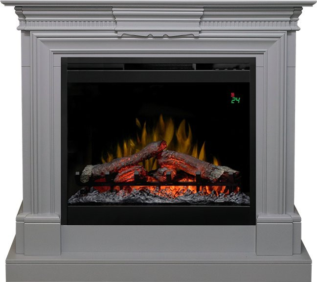 Каминокомплект Chelsea - Grey с очагом Symphony 26'' DF2624L-INT в Ижевске