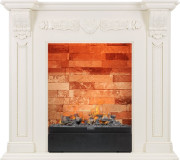 Каминокомплект Adel - Слоновая кость с очагом Juneau Каминокомплект Adel - Слоновая кость с очагом Juneau