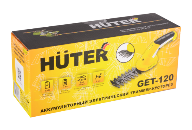Аккумуляторный электрический триммер-кусторез Huter GET-120 в Ижевске Аккумуляторный электрический триммер-кусторез Huter GET-120 в Ижевске