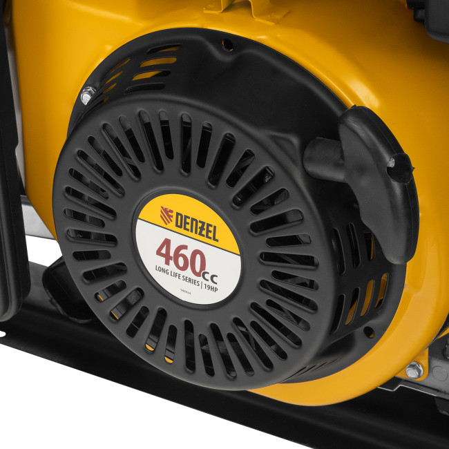 Генератор бензиновый PS 90 EA, 9.0 кВт, 230В, 25 л, коннектор автоматики, электростартер Denzel в Ижевске