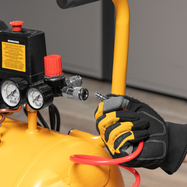 Компрессор воздушный DK1800/50, Х-PRO 1.8 кВт, 280л/мин, 50л Denzel в Ижевске