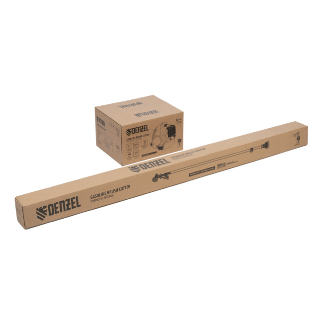 Триммер бензиновый DT-43E, 43 см3, неразъемная штанга, электростартер, состоит из 2 частей Denzel в Ижевске Триммер бензиновый DT-43E, 43 см3, неразъемная штанга, электростартер, состоит из 2 частей Denzel в Ижевске