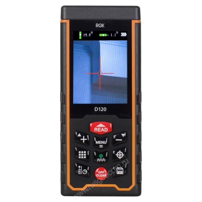 Лазерный дальномер с видоискателем RGK D120 (с поверкой) в Ижевске