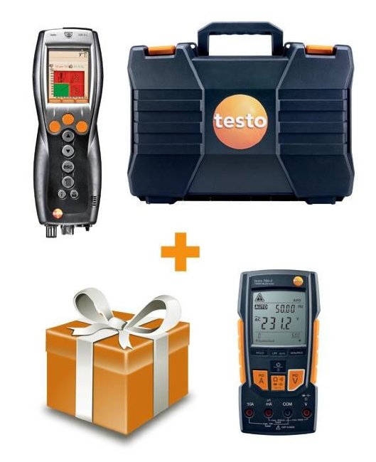 Комплект testo 330-1 LL + Мультиметр testo 760-2 с магнитным креплением в Ижевске