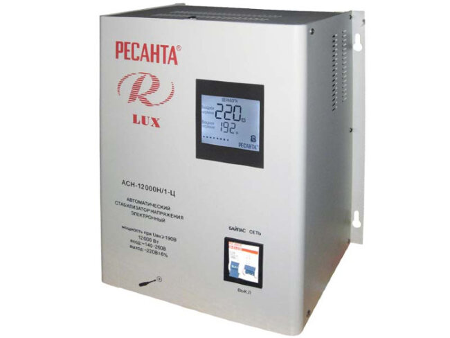 Стабилизатор напряжения серии LUX РЕСАНТА АСН-12000Н/1-Ц в Ижевске