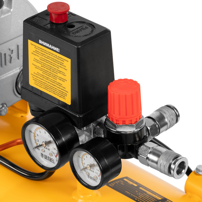 Компрессор воздушный DKV2200/100, Х-PRO 2.2 кВт, 400 л/мин, 100л Denzel в Ижевске