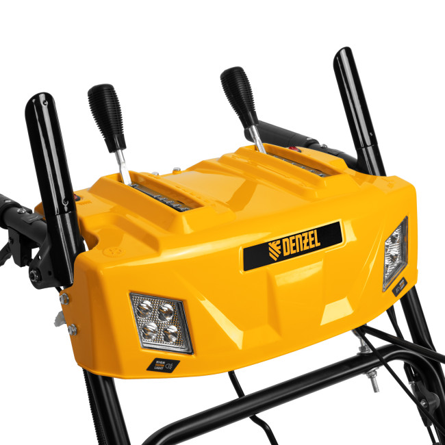 Бензиновая снегоуборочная машина SBL 711DT PRO, 420cc, гусеницы, эл.старт, блок. дифф. Denzel в Ижевске Бензиновая снегоуборочная машина SBL 711DT PRO, 420cc, гусеницы, эл.старт, блок. дифф. Denzel в Ижевске