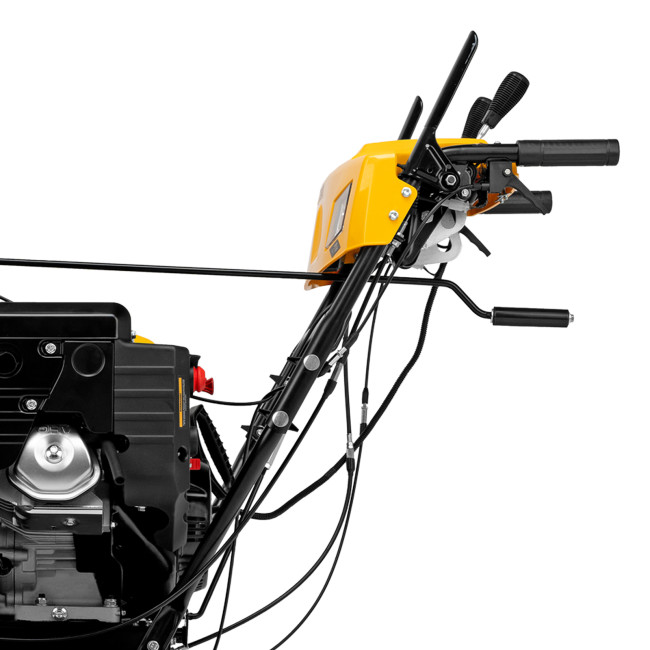 Бензиновая снегоуборочная машина SBL 711DT PRO, 420cc, гусеницы, эл.старт, блок. дифф. Denzel в Ижевске Бензиновая снегоуборочная машина SBL 711DT PRO, 420cc, гусеницы, эл.старт, блок. дифф. Denzel в Ижевске