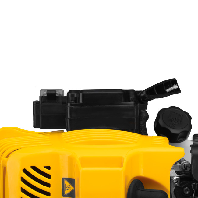 Триммер бензиновый DT-52E, 52 см3, неразъемная штанга, электростартер, состоит из 2 частей Denzel в Ижевске