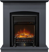 Каминокомплект Barcelona SFT (Разборный) - Серый графит с очагом Fobos FX M Black RC Каминокомплект Barcelona SFT (Разборный) - Серый графит с очагом Fobos FX M Black RC