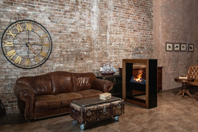 Каминокомплект Boxx - Серый графит с очагом Cassette 600 NH в Ижевске