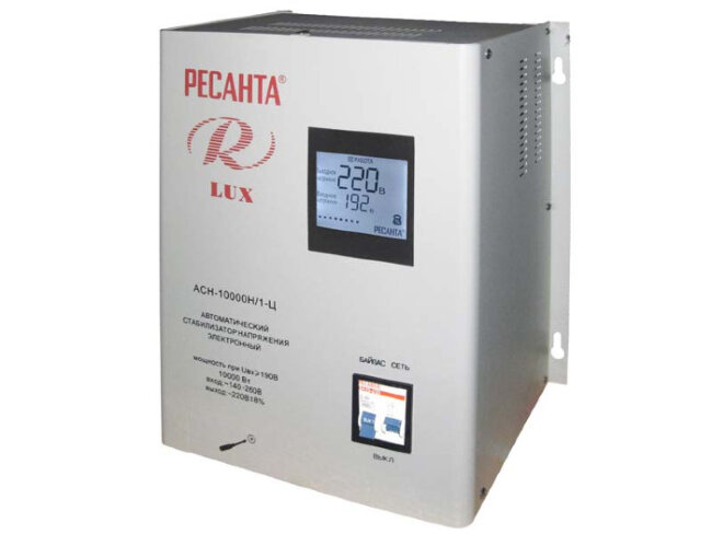 Стабилизатор напряжения серии LUX РЕСАНТА АСН-10000Н/1-Ц в Ижевске