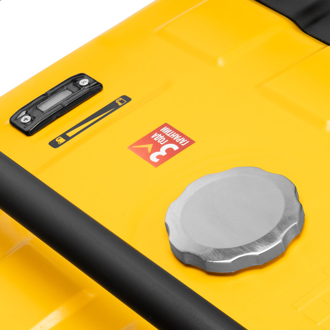 Генератор бензиновый PS 80 E-3, 6.6 кВт, 400 В, 25 л, электростартер Denzel в Ижевске