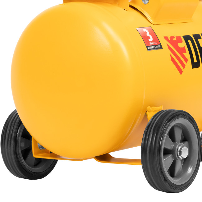 Компрессор DLS950/24 безмаслянный малошумный 950 Вт, 165 л/мин, ресивер 24 л Denzel в Ижевске