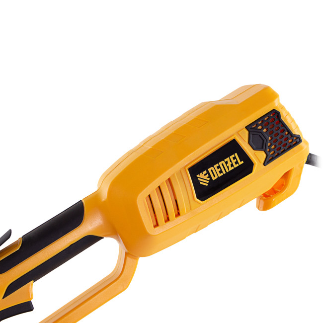 Триммер электрический TE-1220, 1200 Вт, 380 мм, катушка, диск, разборная штанга Denzel в Ижевске Триммер электрический TE-1220, 1200 Вт, 380 мм, катушка, диск, разборная штанга Denzel в Ижевске