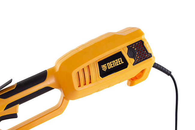 Триммер электрический TE-1220, 1200 Вт, 380 мм, катушка, диск, разборная штанга Denzel в Ижевске