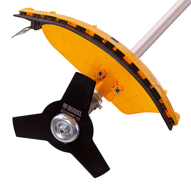 Триммер электрический TE-1220, 1200 Вт, 380 мм, катушка, диск, разборная штанга Denzel в Ижевске Триммер электрический TE-1220, 1200 Вт, 380 мм, катушка, диск, разборная штанга Denzel в Ижевске