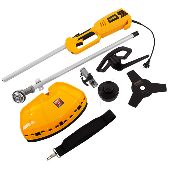 Триммер электрический TE-1220, 1200 Вт, 380 мм, катушка, диск, разборная штанга Denzel в Ижевске Триммер электрический TE-1220, 1200 Вт, 380 мм, катушка, диск, разборная штанга Denzel в Ижевске