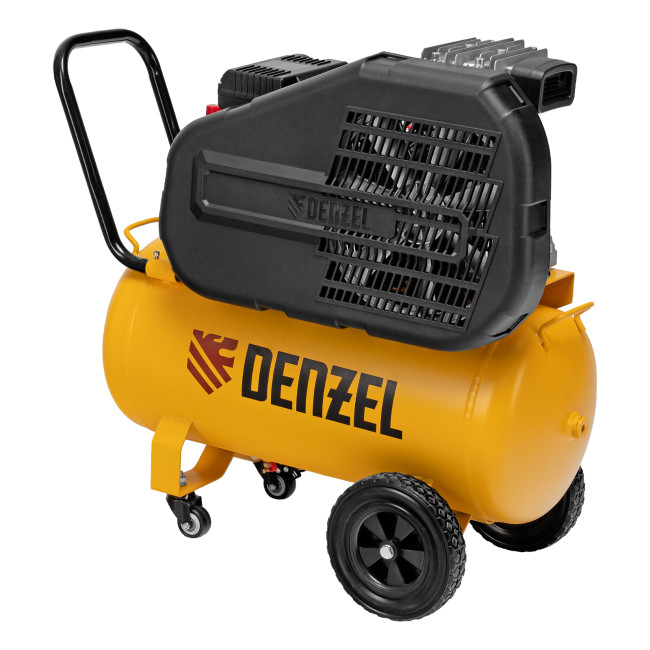 Компрессор воздушный рем. привод BCI 2100/50, 2,1 кВт, 50 литров, 400 л/мин Denzel в Ижевске