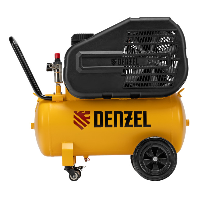 Компрессор воздушный рем. привод BCI 2100/50, 2,1 кВт, 50 литров, 400 л/мин Denzel в Ижевске