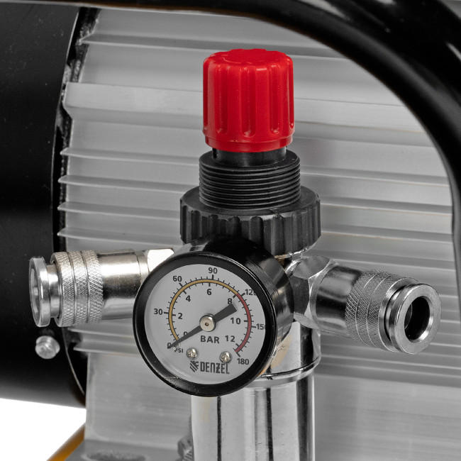 Компрессор воздушный рем. привод BCI 2100/50, 2,1 кВт, 50 литров, 400 л/мин Denzel в Ижевске