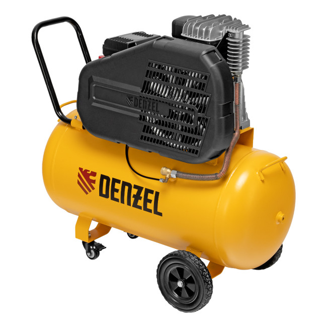 Компрессор воздушный рем. привод BCI 2200/100, 2,2 кВт, 100 литров, 420 л/мин Denzel в Ижевске