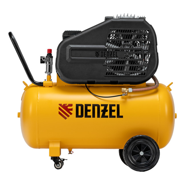 Компрессор воздушный рем. привод BCI 2200/100, 2,2 кВт, 100 литров, 420 л/мин Denzel в Ижевске