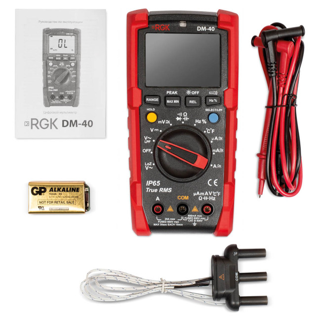 Мультиметр RGK DM-40 в Ижевске