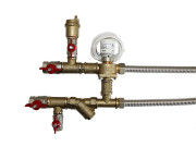 Узел обвязки фанкойла  DF-3WVI 3/4 Kvs (6.0)