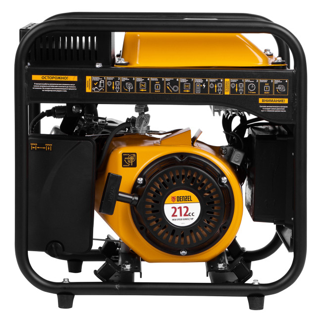 Генератор инверторный GT-3500iF, 3.5 кВт, 230 В, бак 5 л, открытый корпус, ручной старт Denzel в Ижевске Генератор инверторный GT-3500iF, 3.5 кВт, 230 В, бак 5 л, открытый корпус, ручной старт Denzel в Ижевске