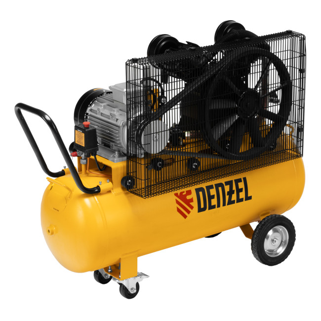 Компрессор воздушный рем. привод BCV 4000-T/100, 4,0 кВт, 100 литров, 690 л/мин Denzel в Ижевске