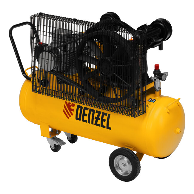 Компрессор воздушный рем. привод BCV 4000-T/100, 4,0 кВт, 100 литров, 690 л/мин Denzel в Ижевске