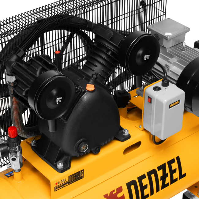 Компрессор воздушный рем. привод BCV 4000-T/100, 4,0 кВт, 100 литров, 690 л/мин Denzel в Ижевске