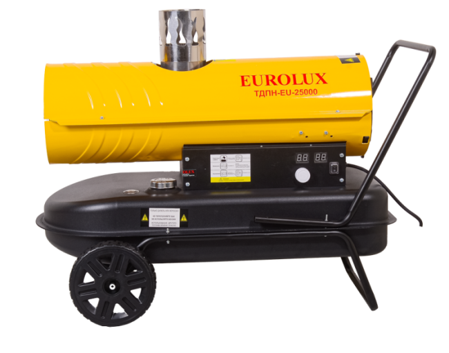 Тепловая дизельная пушка непрямого нагрева ТДНП-EU-25000 Eurolux в Ижевске Тепловая дизельная пушка непрямого нагрева ТДНП-EU-25000 Eurolux в Ижевске