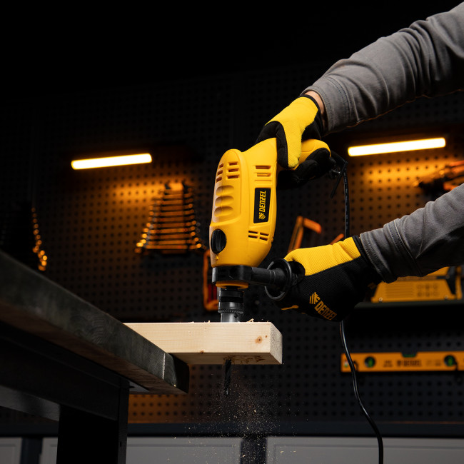 Дрель ударная ID-550, 550 Вт, 0-2900 об/мин, 46400 уд/мин Denzel в Ижевске Дрель ударная ID-550, 550 Вт, 0-2900 об/мин, 46400 уд/мин Denzel в Ижевске