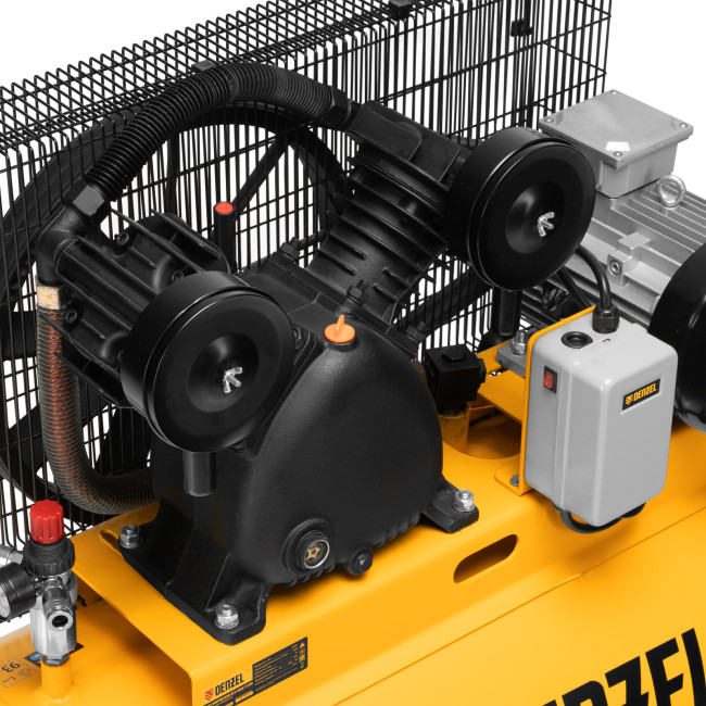 Компрессор воздушный рем. привод BCV 4000-T/200, 4,0 кВт, 200 литров, 690 л/мин Denzel в Ижевске Компрессор воздушный рем. привод BCV 4000-T/200, 4,0 кВт, 200 литров, 690 л/мин Denzel в Ижевске