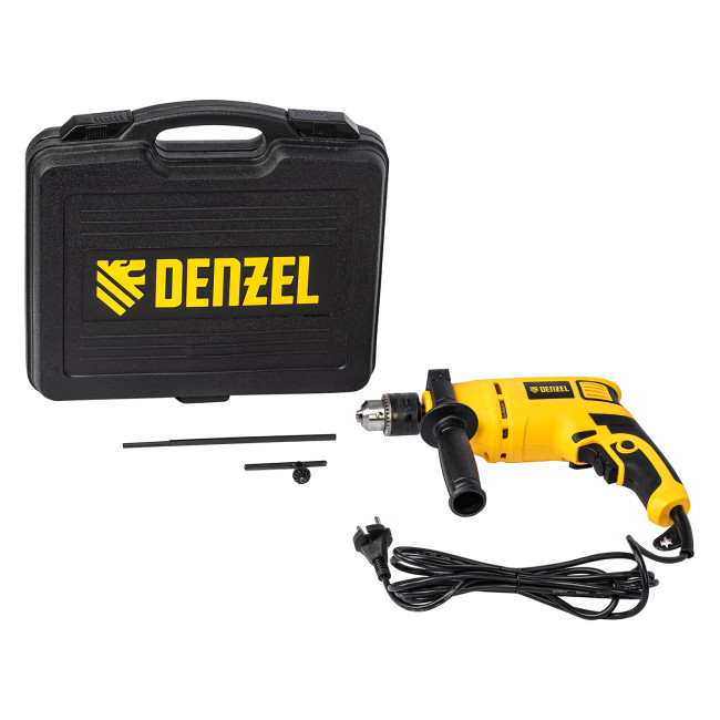 Дрель ударная ID-650, 650 Вт, 0-3000 об/мин, 48000 уд/мин Denzel в Ижевске Дрель ударная ID-650, 650 Вт, 0-3000 об/мин, 48000 уд/мин Denzel в Ижевске