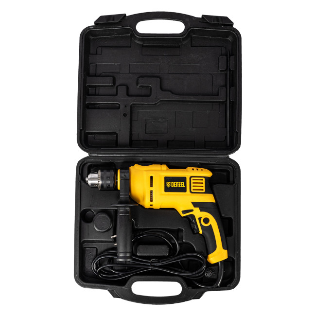 Дрель ударная ID-650, 650 Вт, 0-3000 об/мин, 48000 уд/мин Denzel в Ижевске Дрель ударная ID-650, 650 Вт, 0-3000 об/мин, 48000 уд/мин Denzel в Ижевске