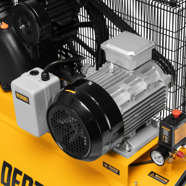 Компрессор воздушный рем. привод BCV 5500-T/200, 5,5 кВт, 200 литров, 850 л/мин Denzel в Ижевске