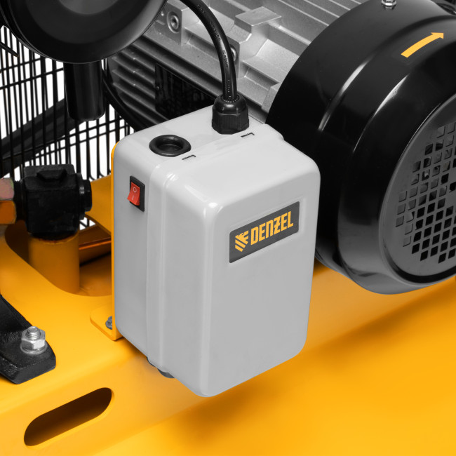 Компрессор воздушный рем. привод BCV 5500-T/200, 5,5 кВт, 200 литров, 850 л/мин Denzel в Ижевске